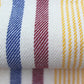 Küchentuch aus Baumwolle mit bunte Streifen im Detail