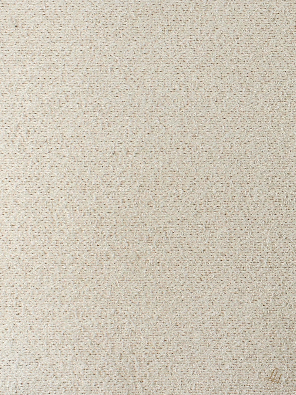 Gästetuch aus Leinenfrotté mit Grund Cremeweiß mit Farbstreifen in Farbe Uni im Detail