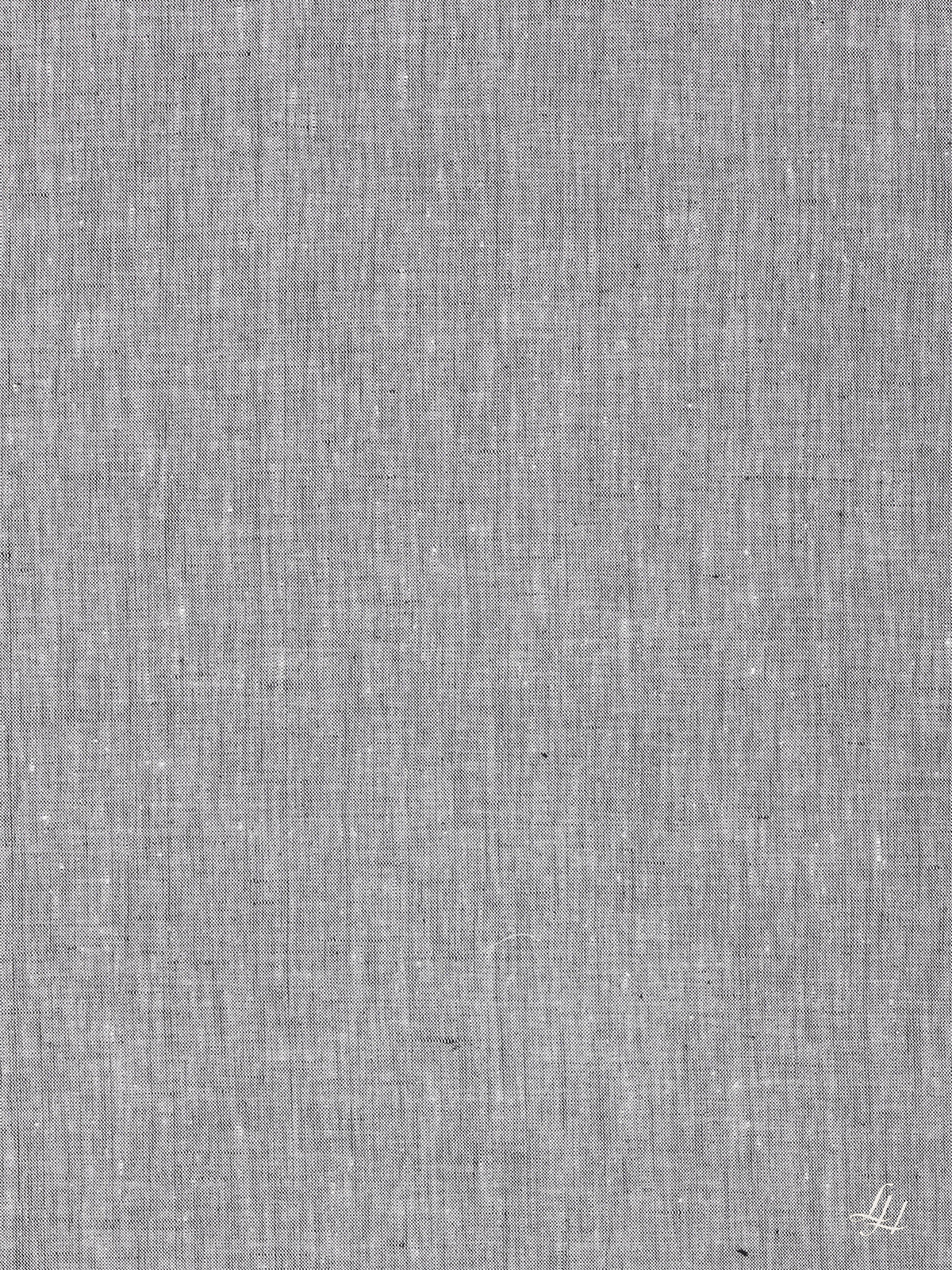 Spannlaken aus Reinleinen-fein in Uni-Farbe Anthrazit im Detail