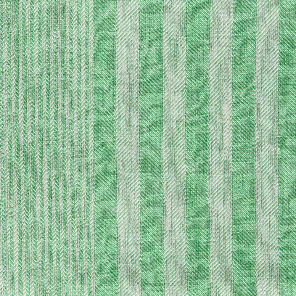 Saunatuch aus Reinleinen - 150 x 70 in Grün Streifen