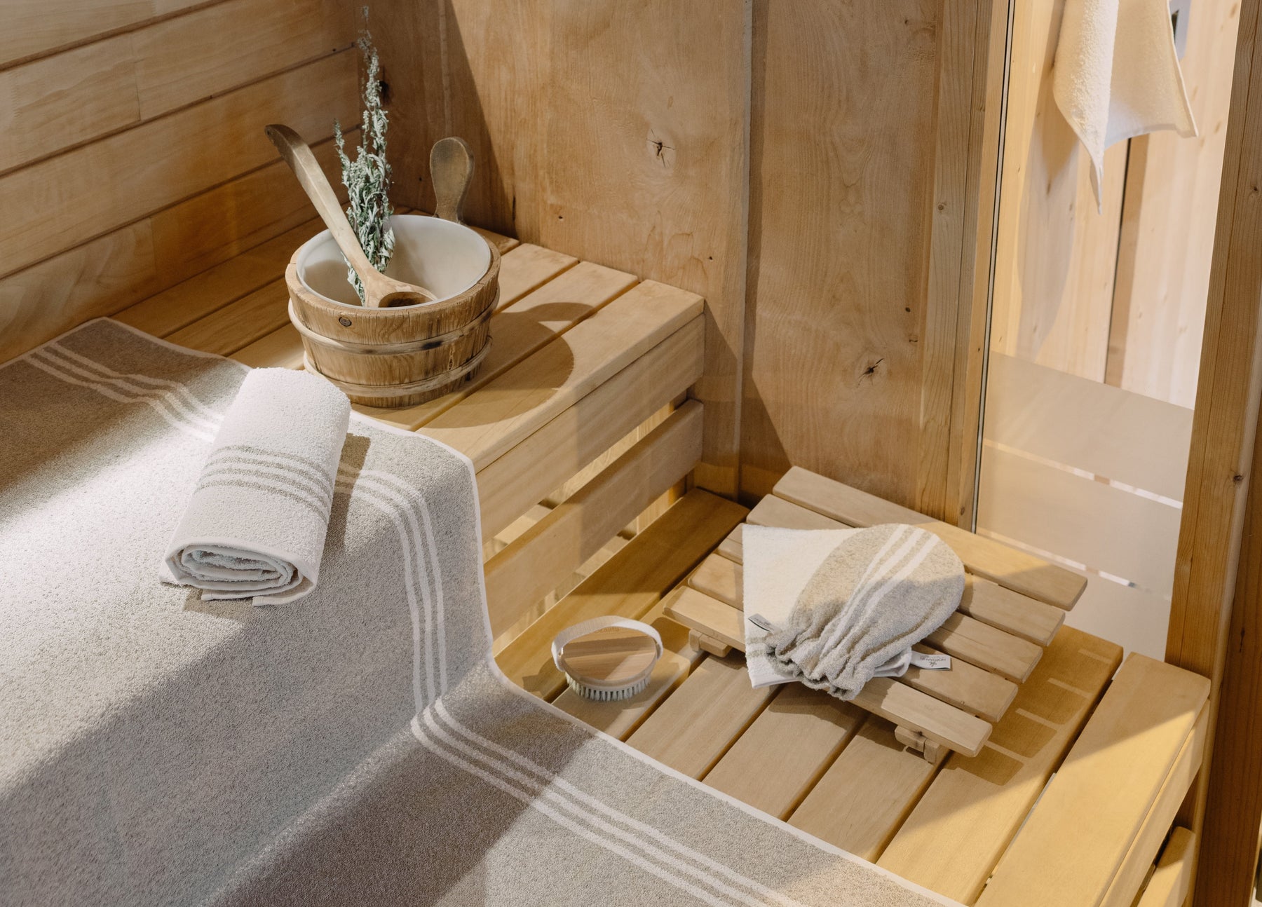 Das perfekte Sauna-Set aus Leinenfrotté: Was brauche ich wirklich?