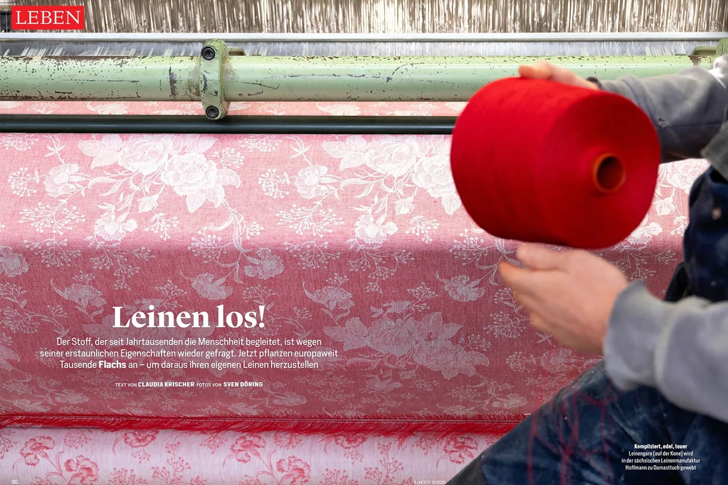"Leinen los": Im Interview mit dem Magazin Focus