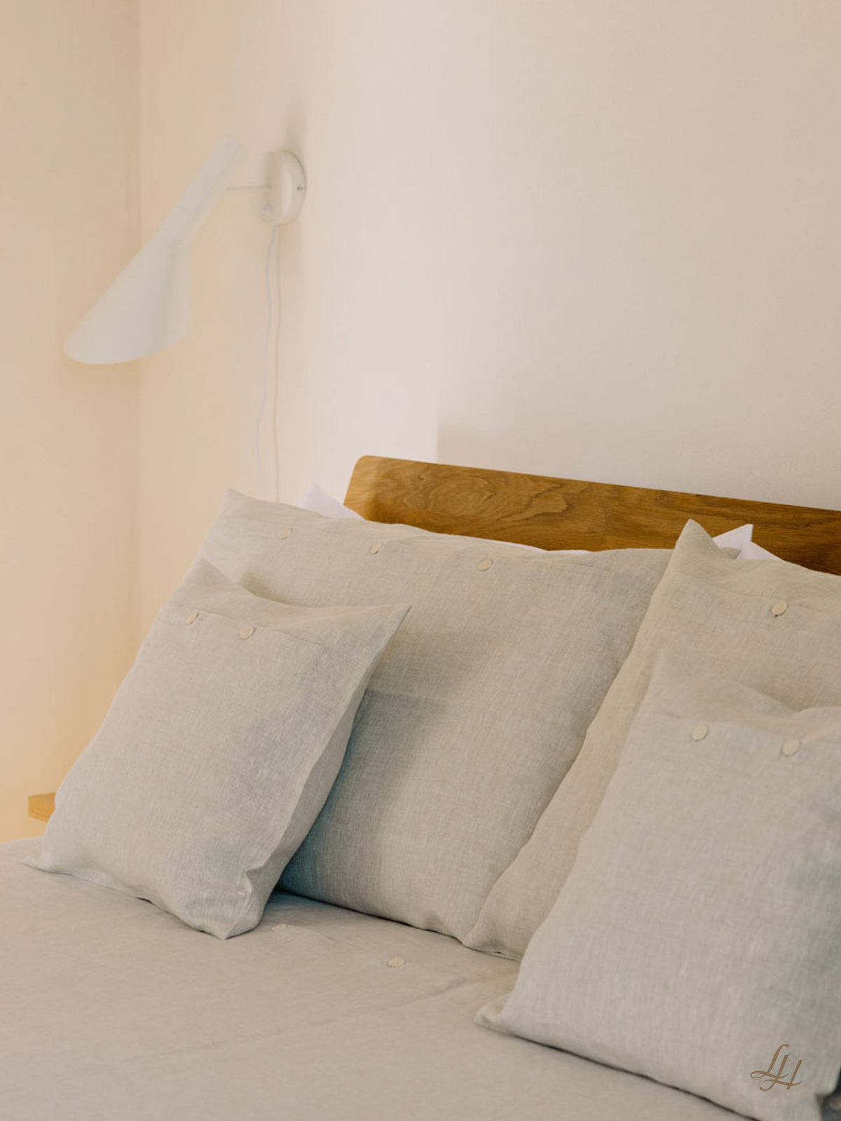 Leinen Bettbezug natur aus Reinleinen