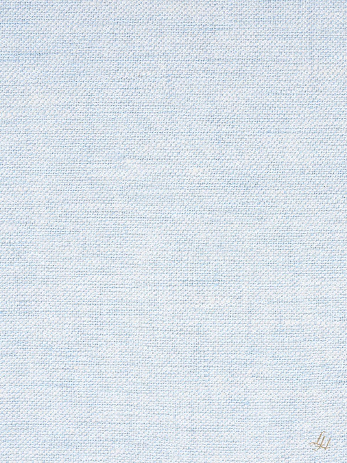 Kissenbezug in Reinleinen-mittelgrob in Uni-Farbe Hellblau