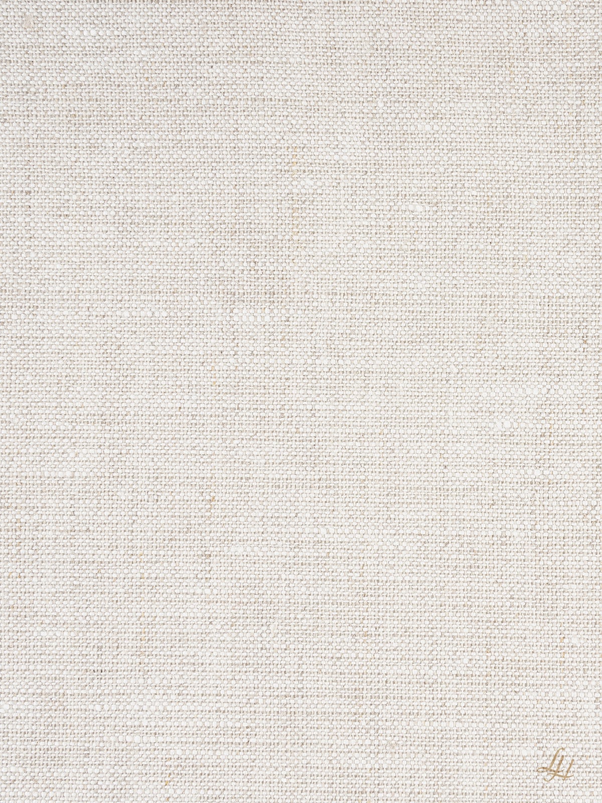 Kissen aus Reinleinen-mittelgrob in Uni Farbe Natur die Struktur