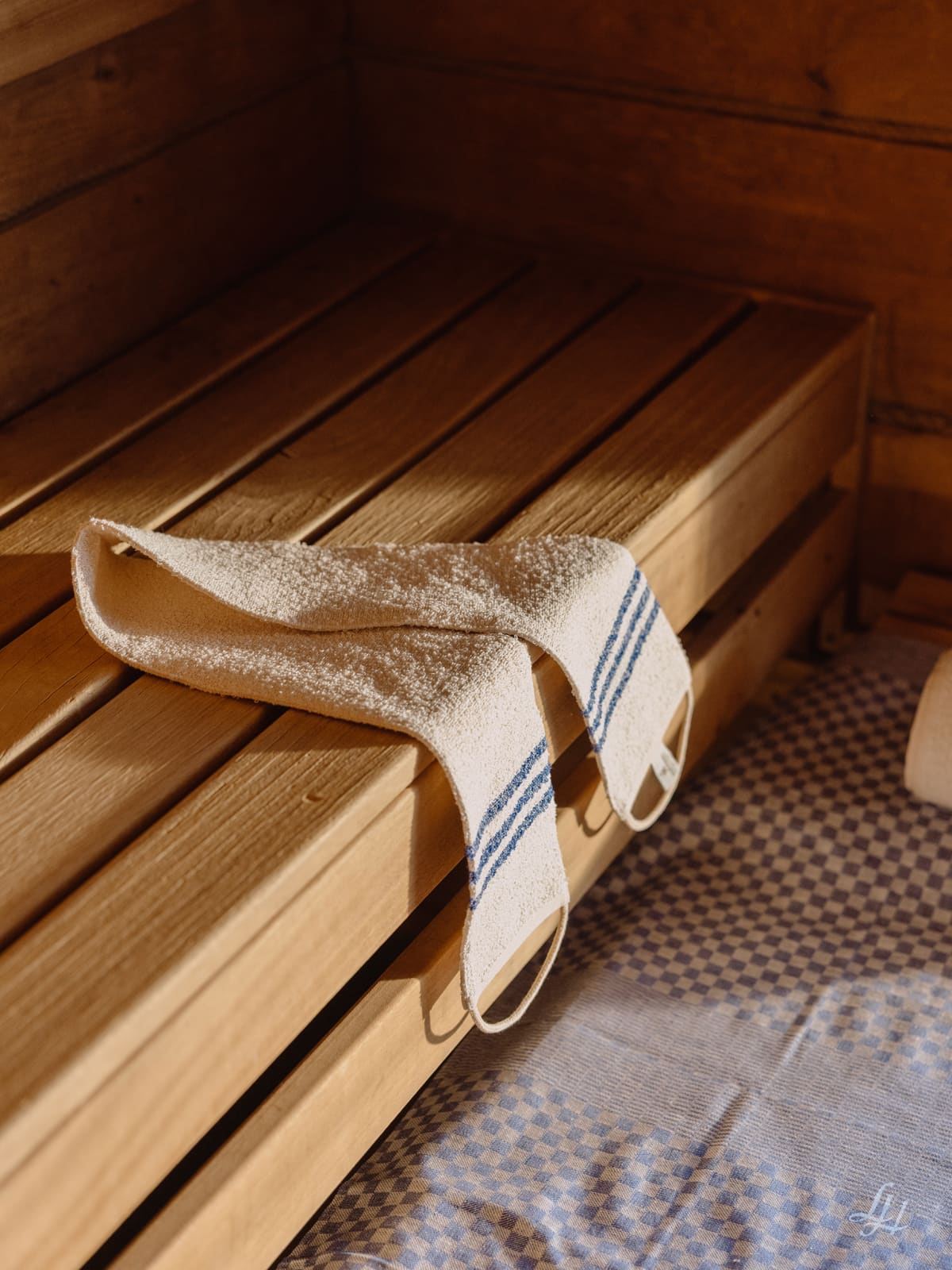 Liné Massageband Leinenfrotté