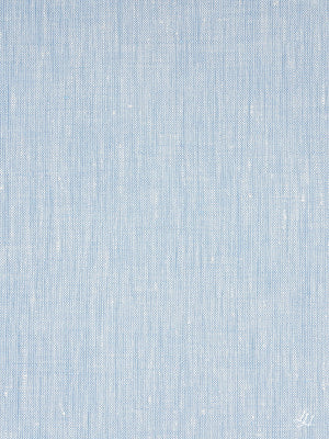 Himmelblauer Fein Kissenbezug mit feinem vertikalem Muster, kleinen weißen Sprenkeln, hypoallergen und langlebig.