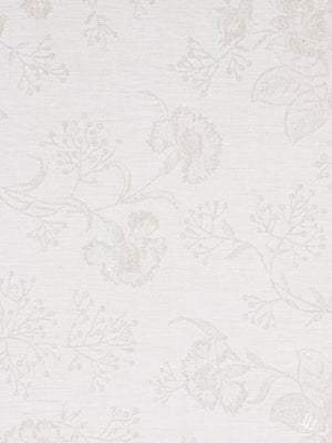 Stoffmuster Reinleinen-Damast Nelke natur hell