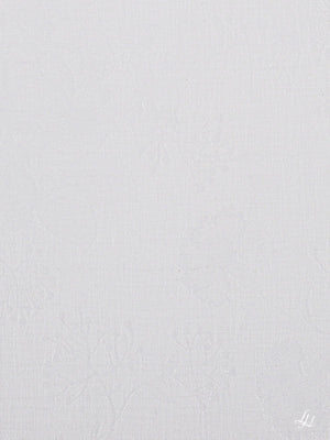 Stoffmuster Reinleinen-Damast Nelke reinweiß