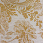 Tischwäsche aus Leinendamast 'Chrysantheme' mit schmalem Saum und Briefecke